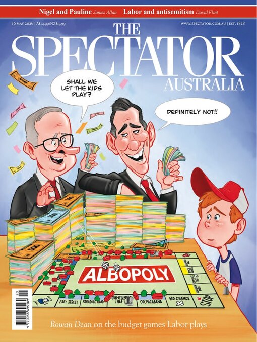 Cover image for The Spectator Australia